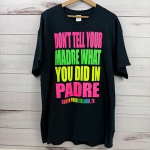 South Padre Island Texas T Shirt Graphic Tee‎ Travel Vacation XL